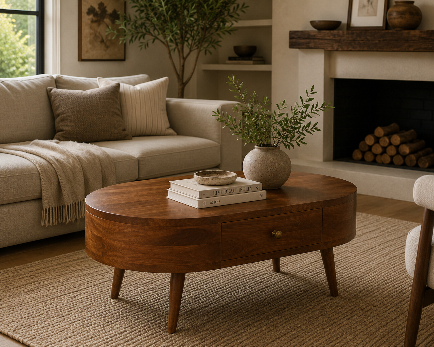 Honey Caramel Coffee Table