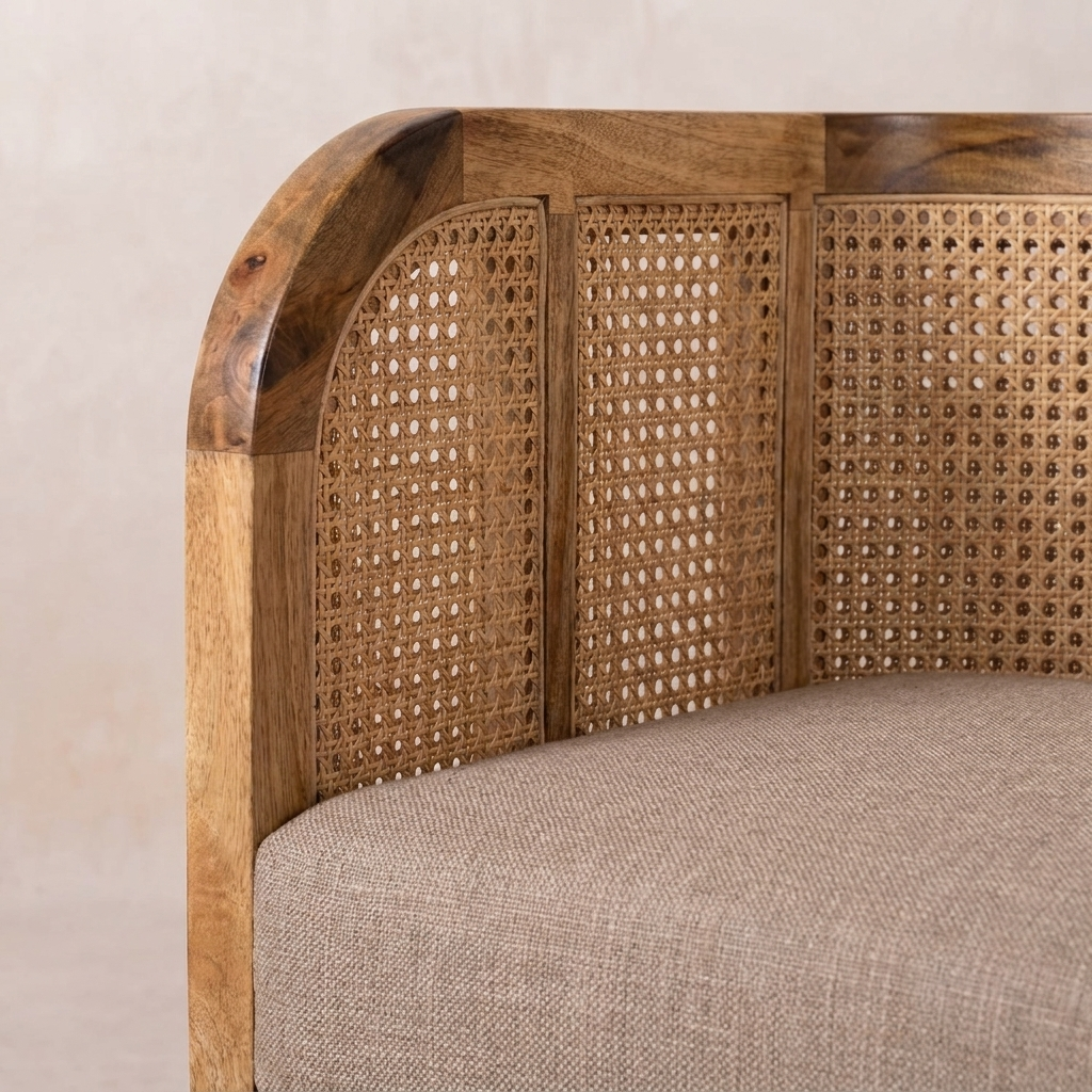 Larissa Mud Linen Sofa