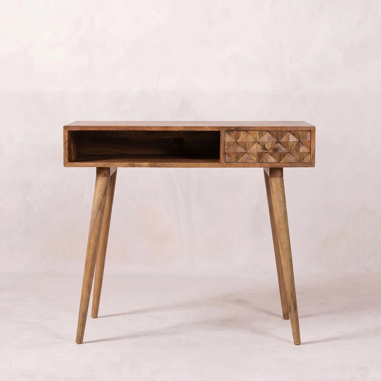 Diamond Carved Writing Desk