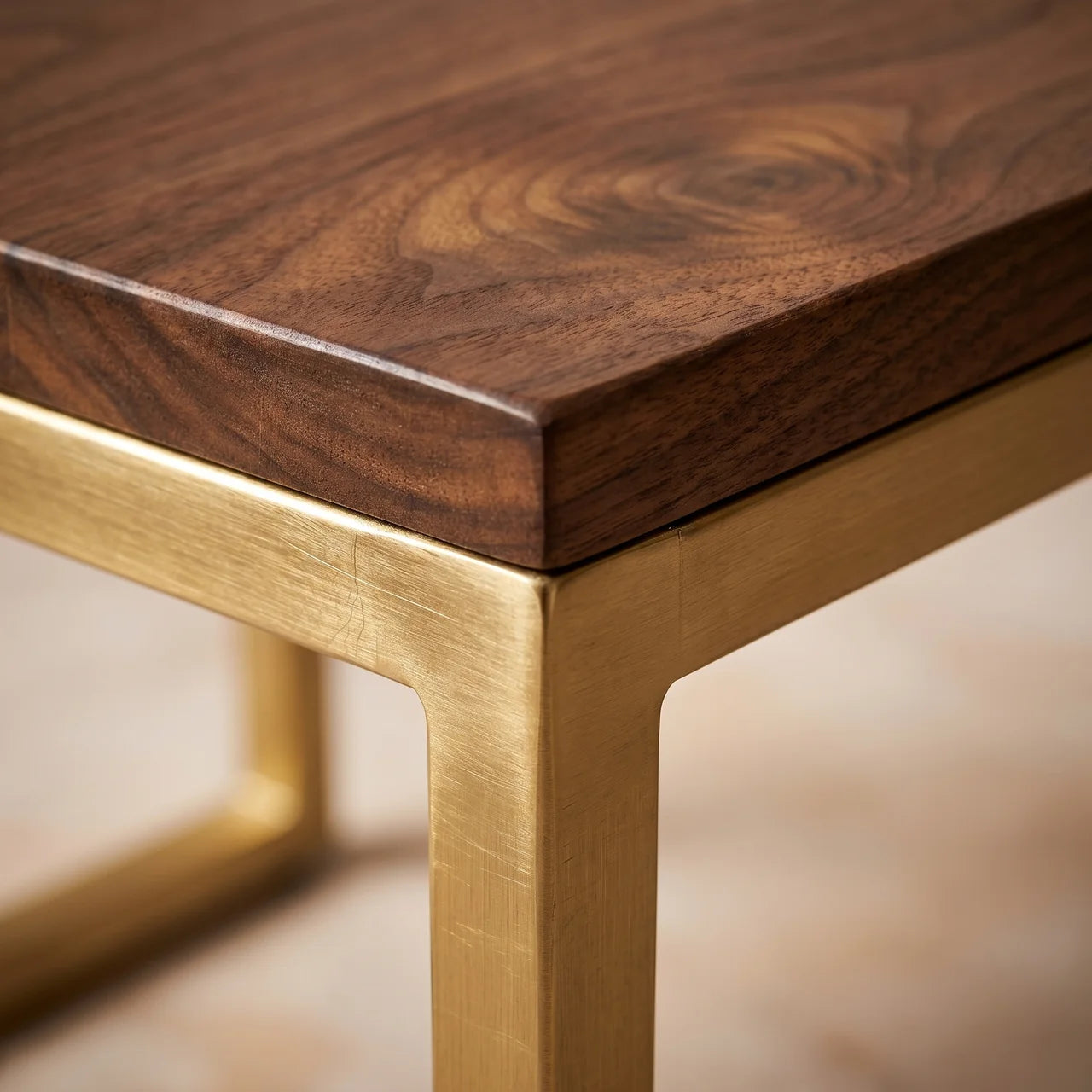 Chunky Gold Table Set of 3