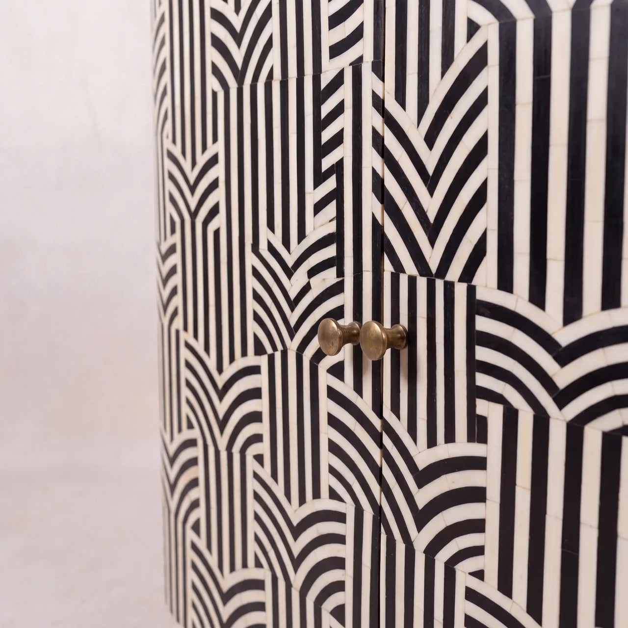 Edessa Bone Inlay Cabinet