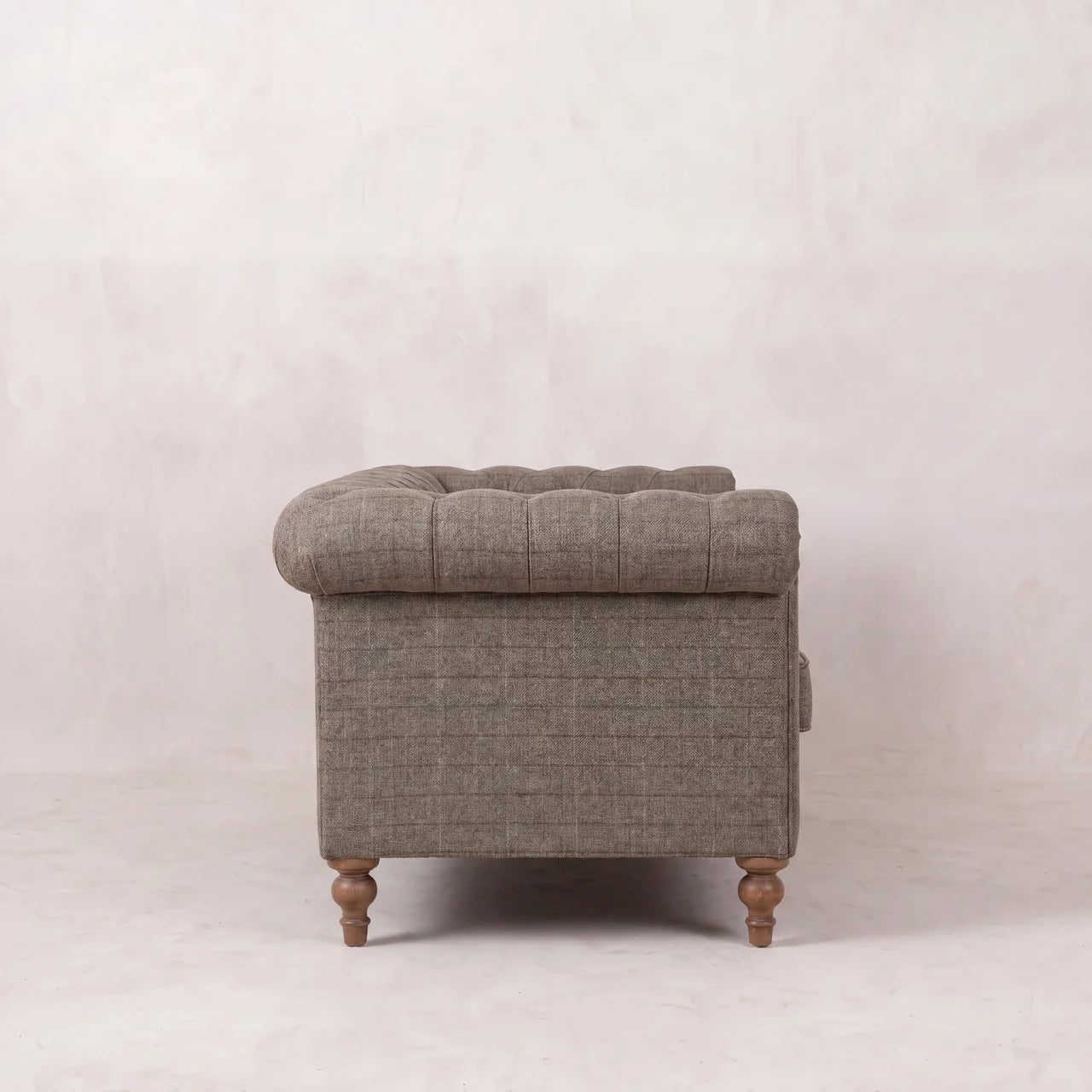 Multi Tweed 2 Seat Chesterfield