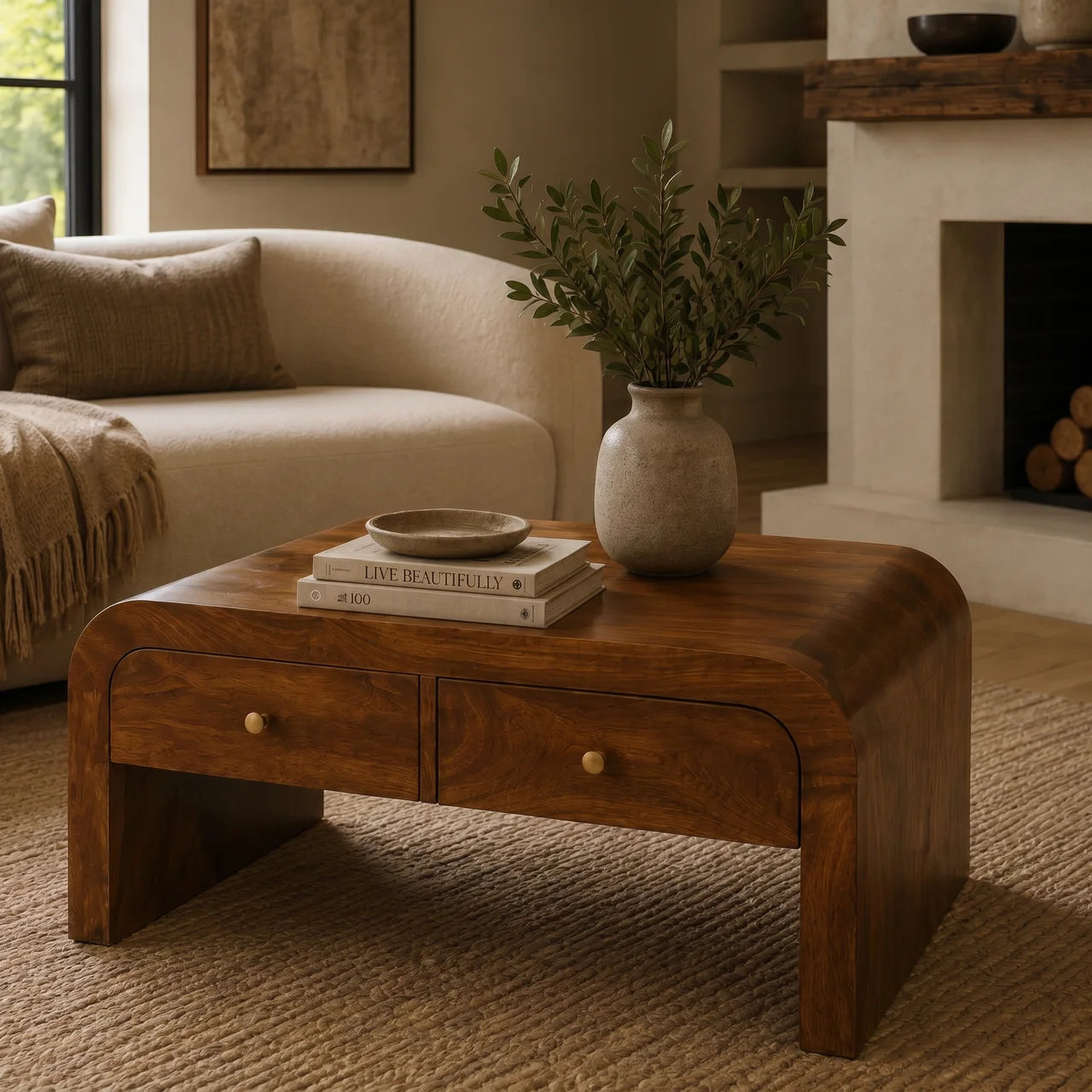 Darcy Chestnut Coffee Table