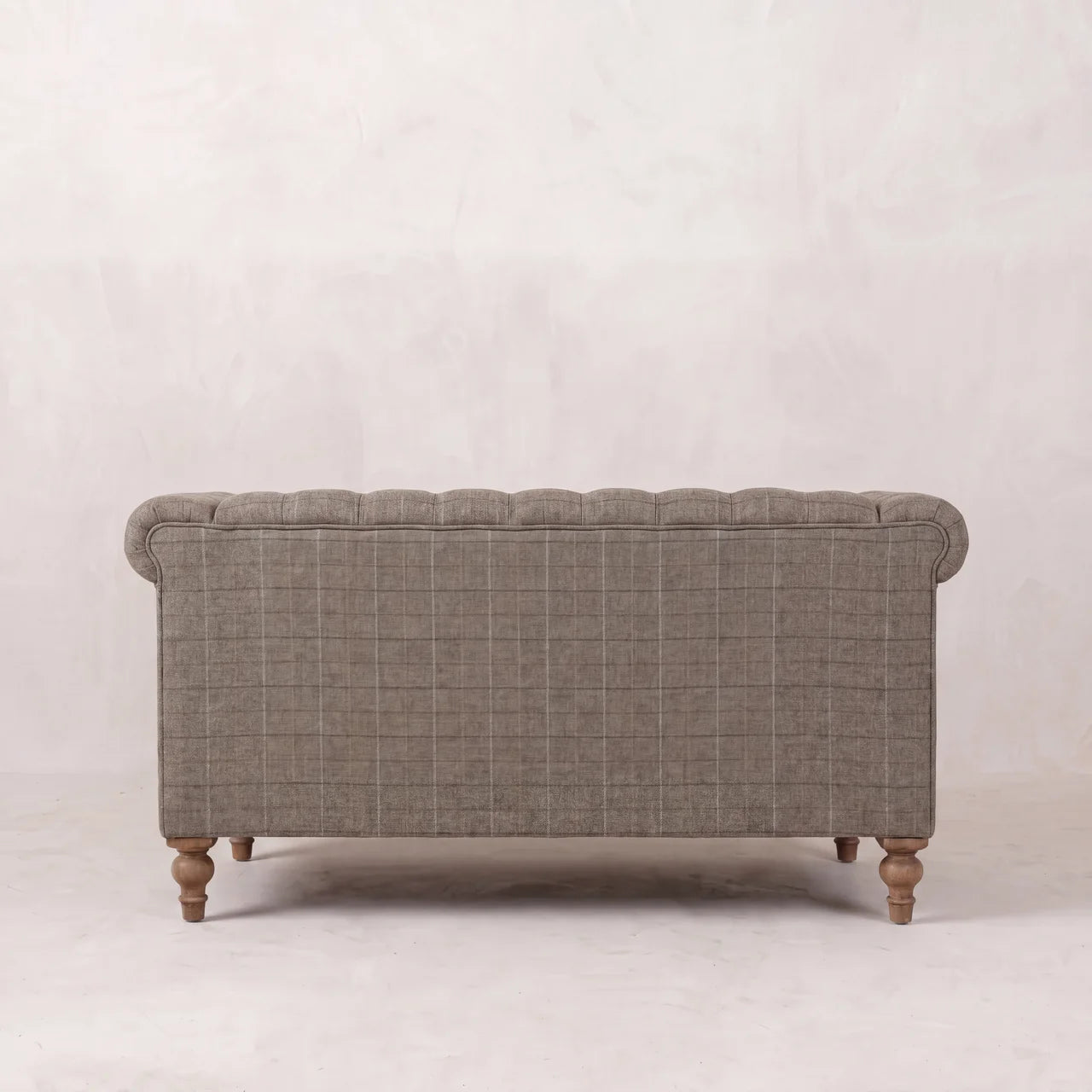 Multi Tweed 2 Seat Chesterfield