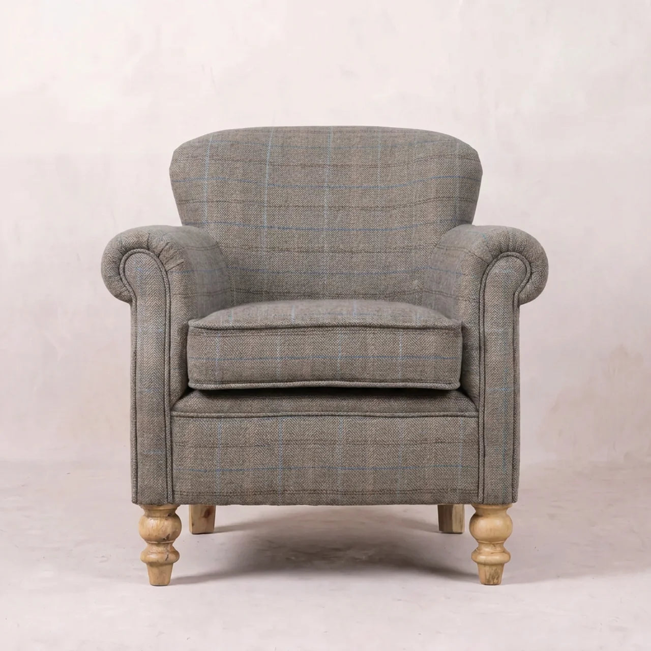 Multi-Tweed Armchair