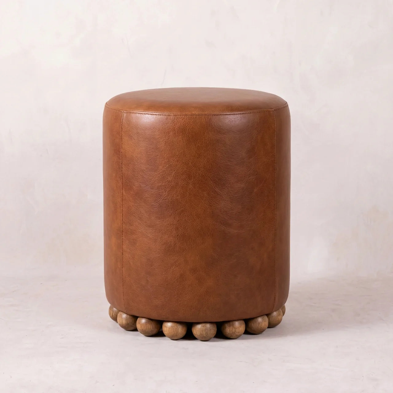 Bola Leather Stool