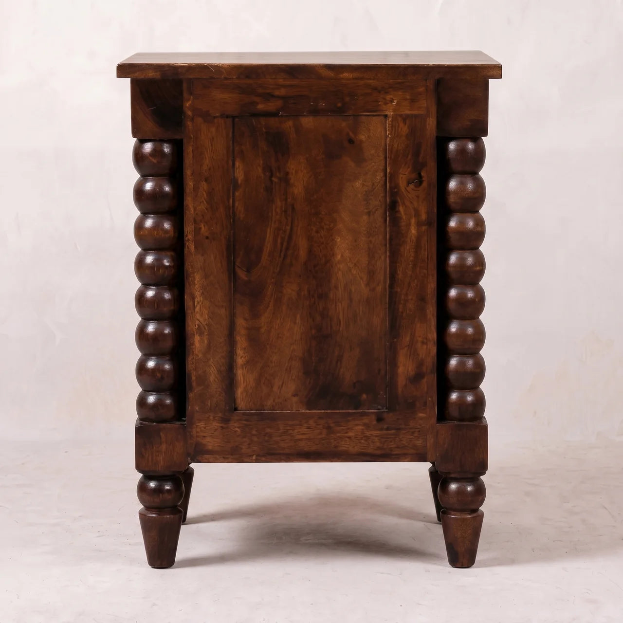Spindle Winewood Nightstand