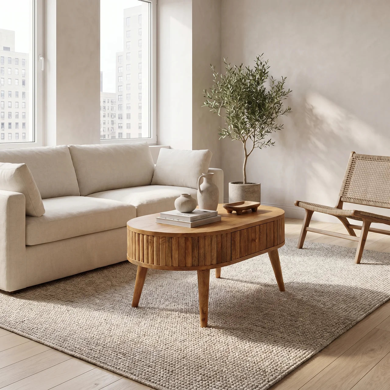 Stripe Coffee Table