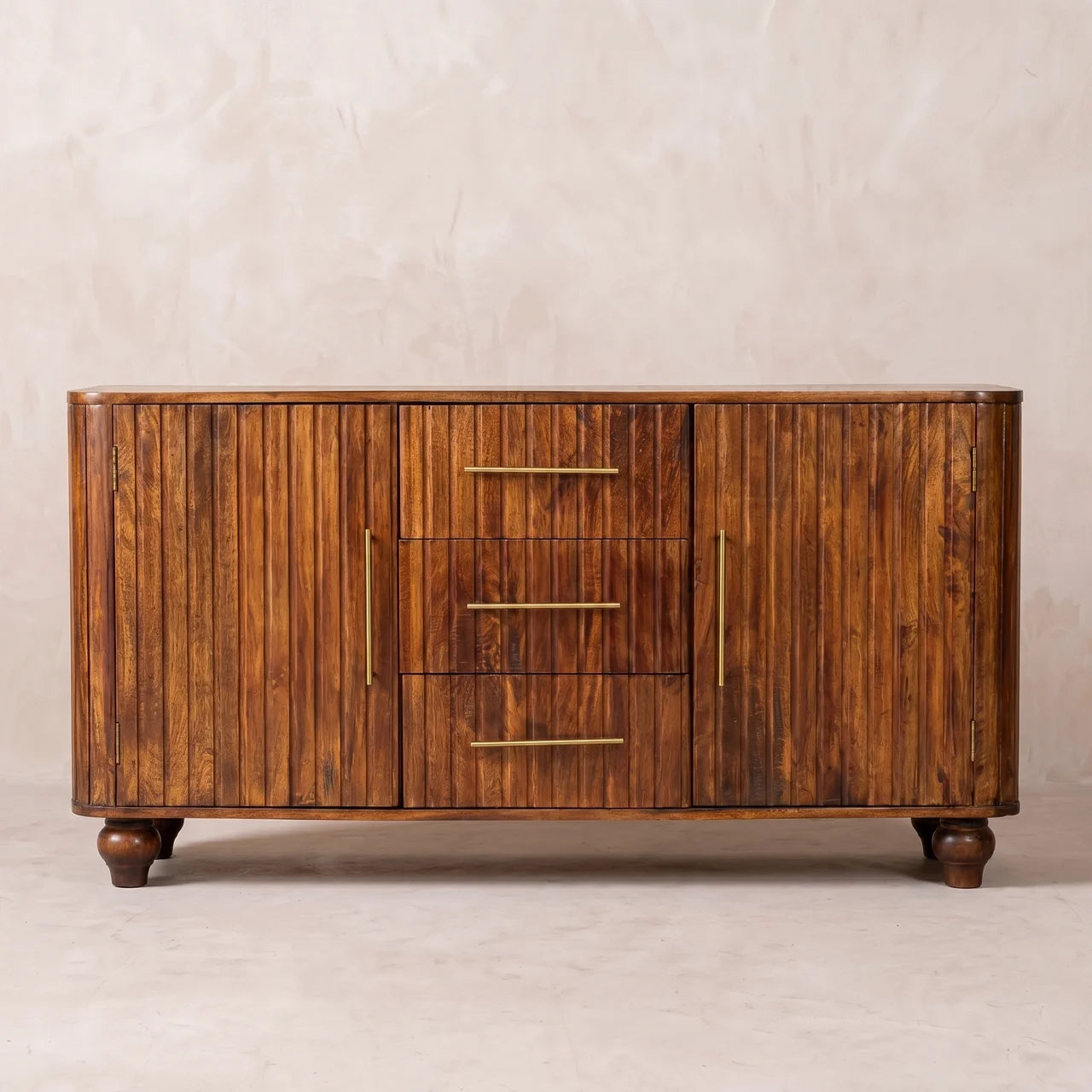 Chestnut Curve Sideboard