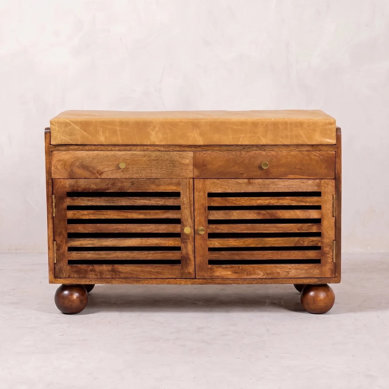 Bola Shoe Storage Bench