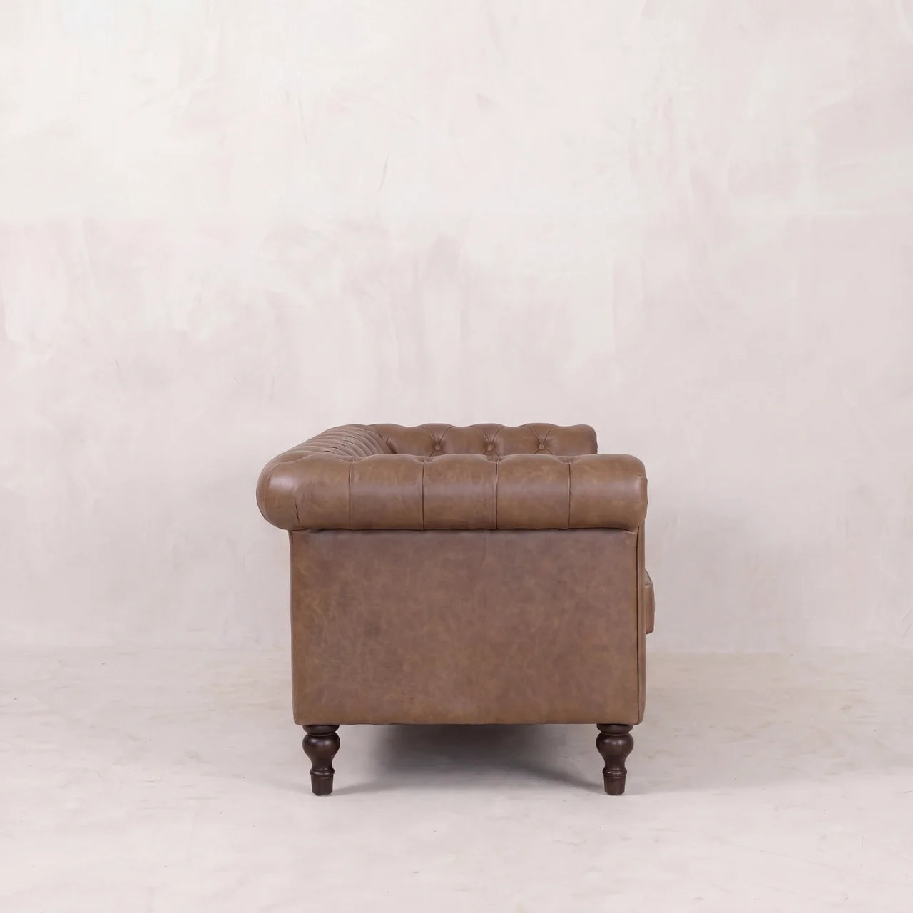Buffalo Leather Chesterfield