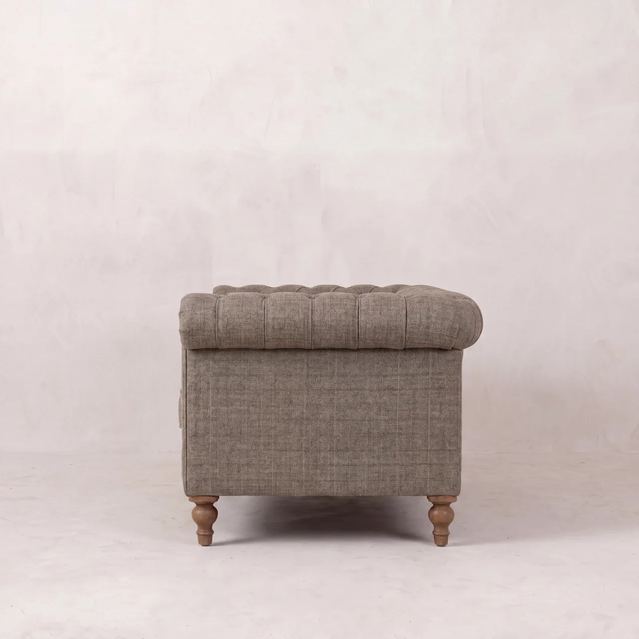 Multi Tweed 2 Seat Chesterfield