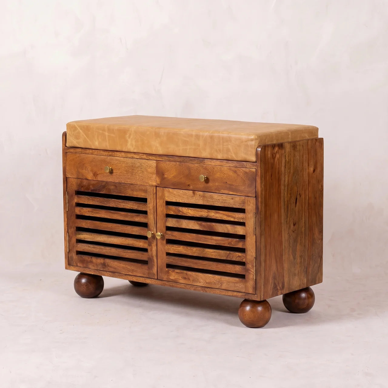 Bola Shoe Storage Bench