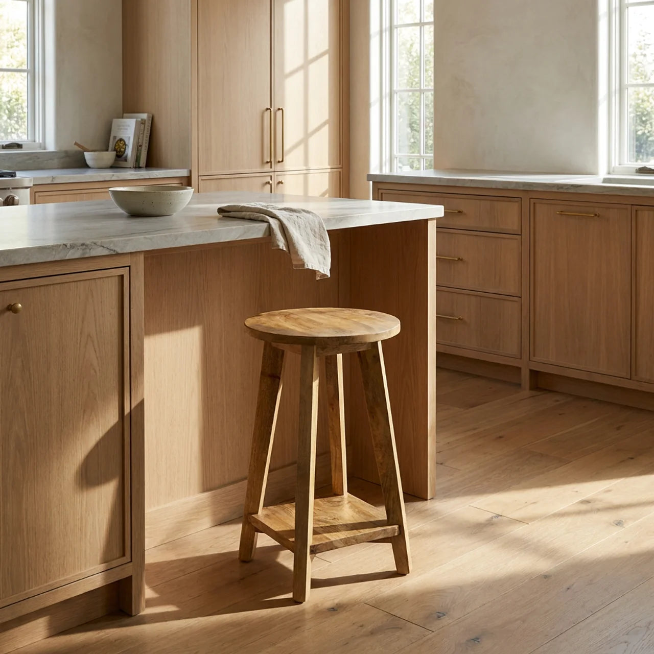 Oak-ish Bar Stool