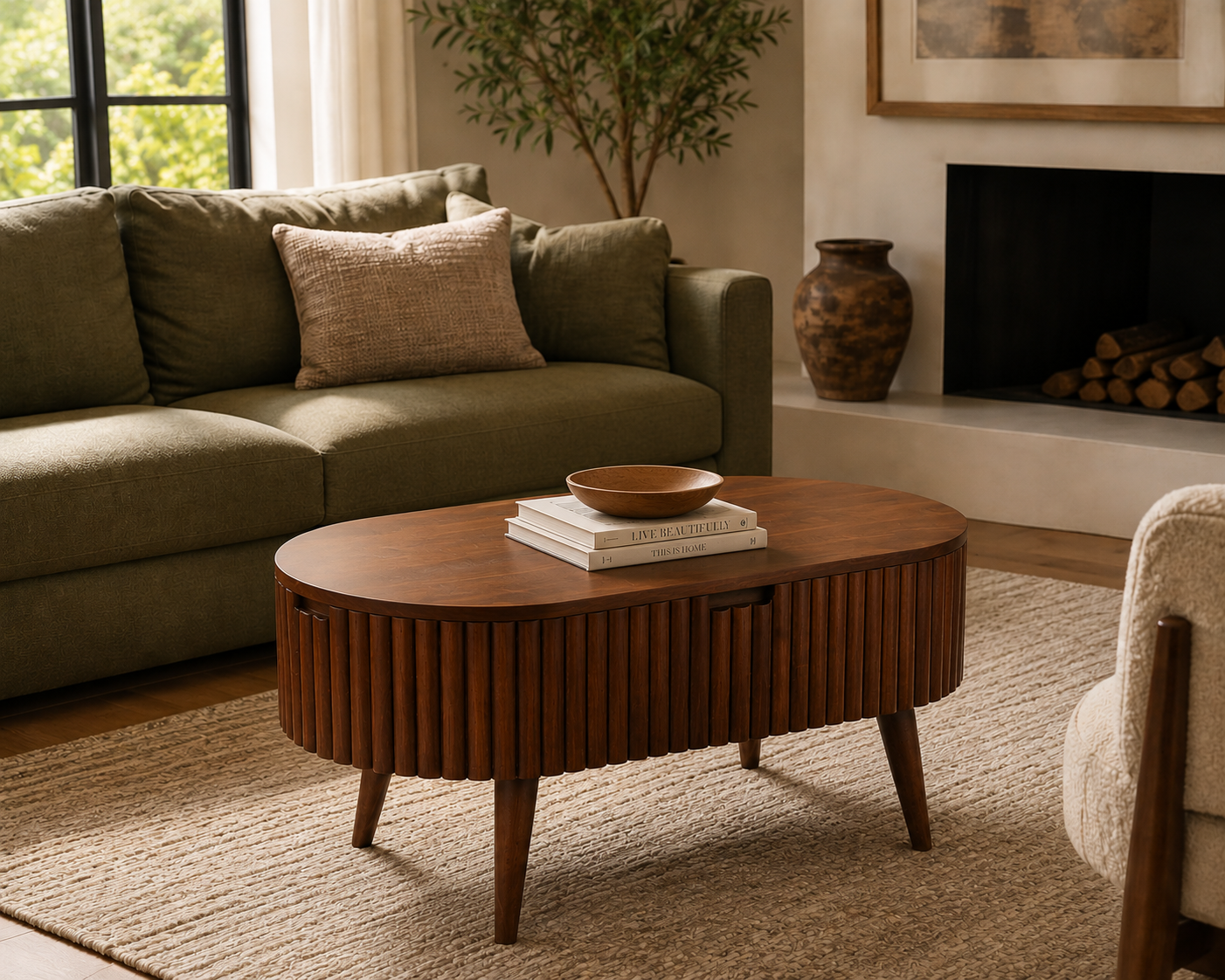 Honey Caramel Mokka Coffee Table