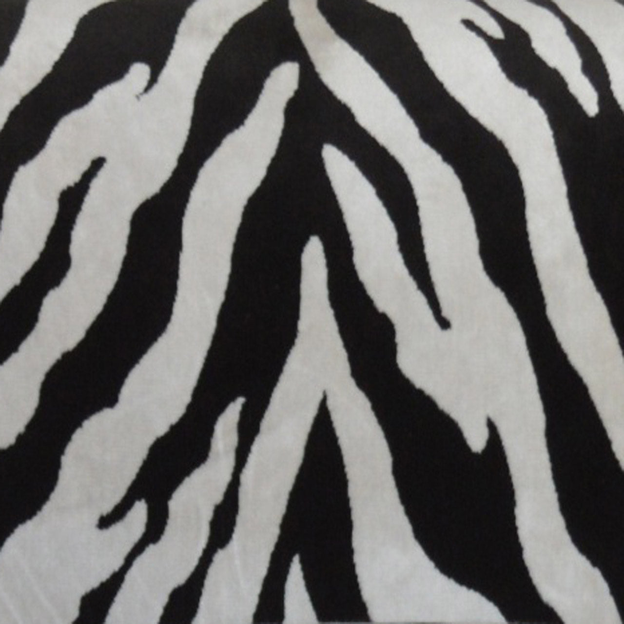 Velvet With Zebra Print