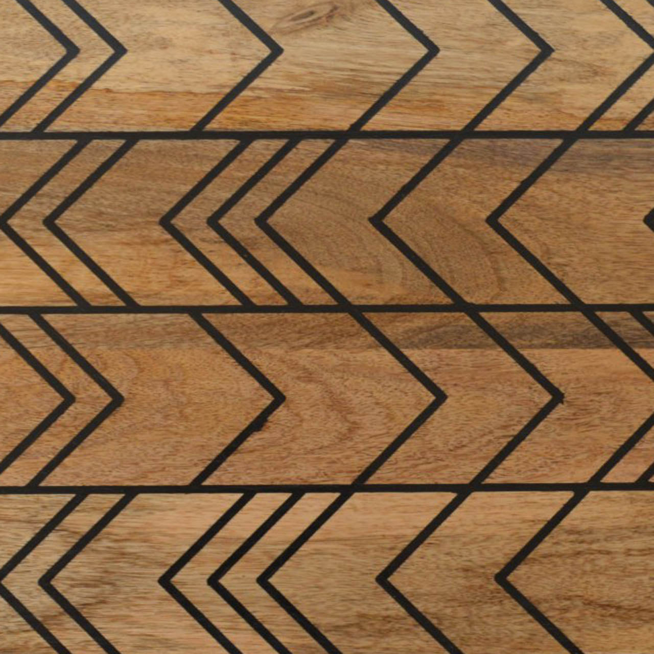 Black Resin Inlay Pattern