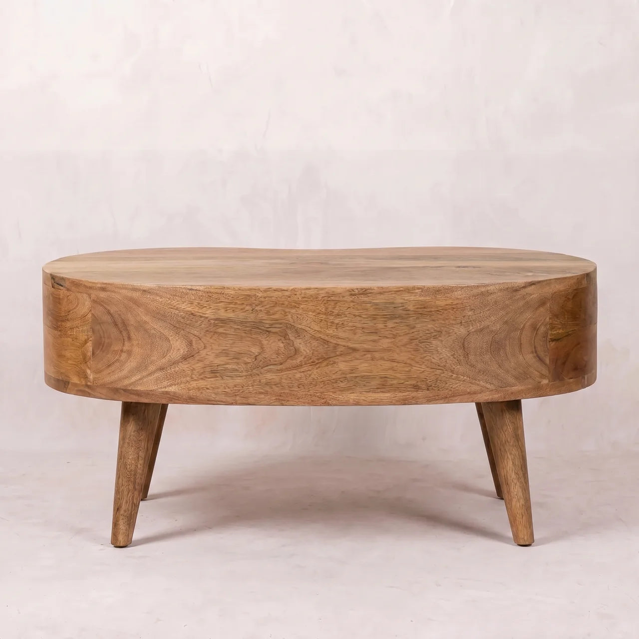 Mini Oak-ish Wave Coffee Table