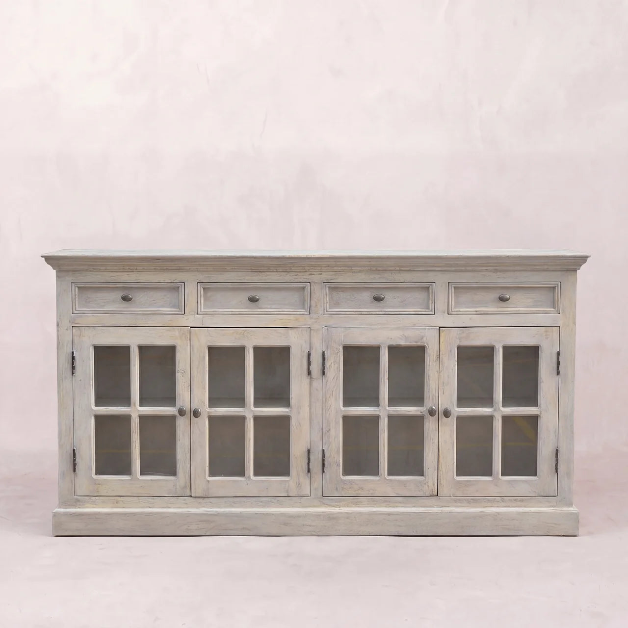 Stone Acid Wash Glazed Sideboard