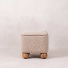 Serenity Footstool with Ball Feet