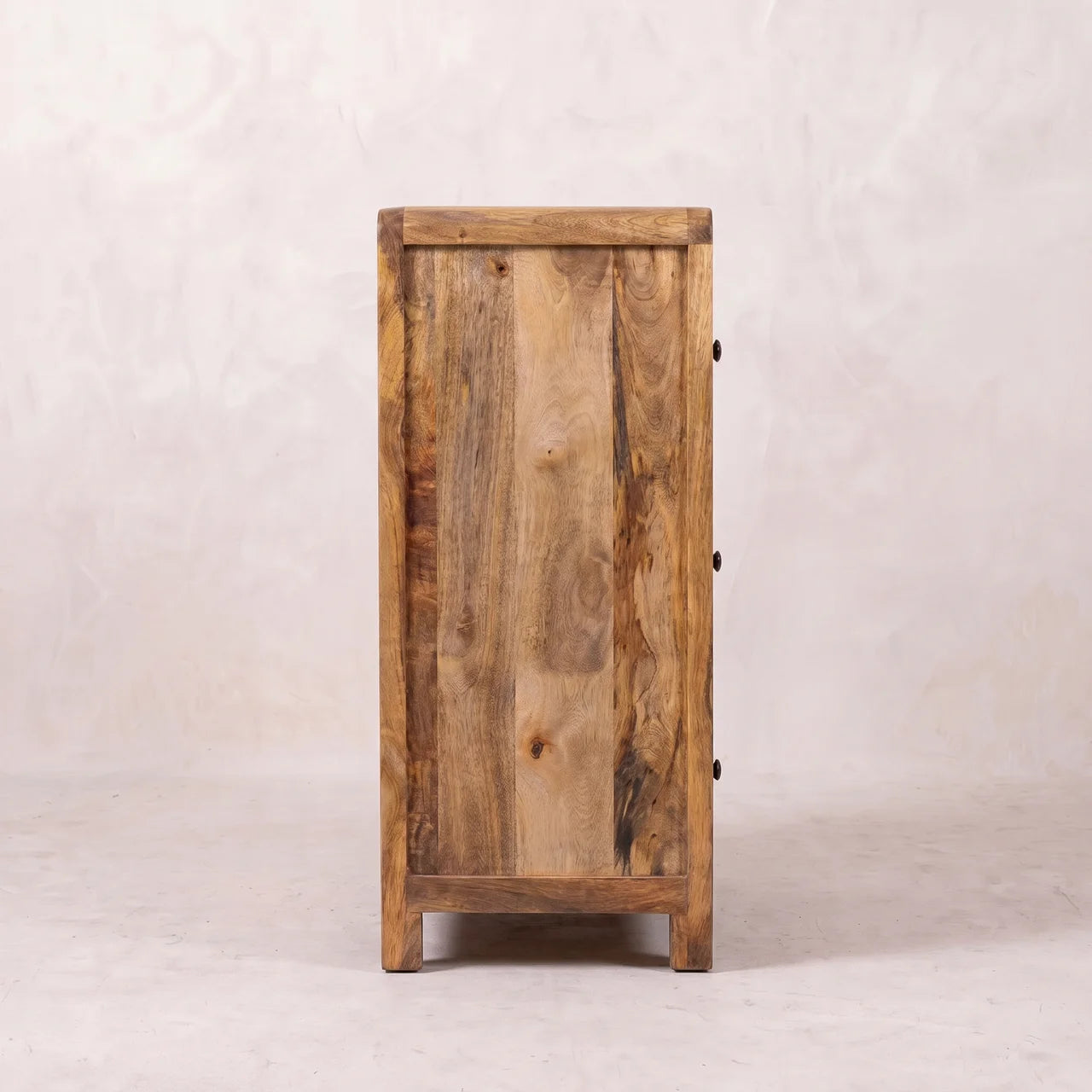 Oakish Three Drawer Chest