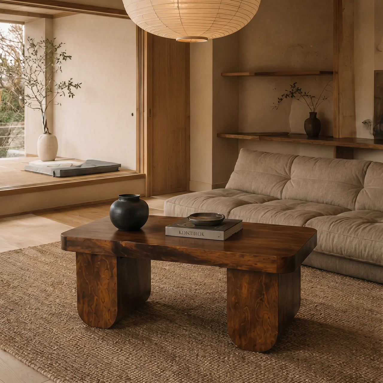 Chunky Chestnut Coffee Table