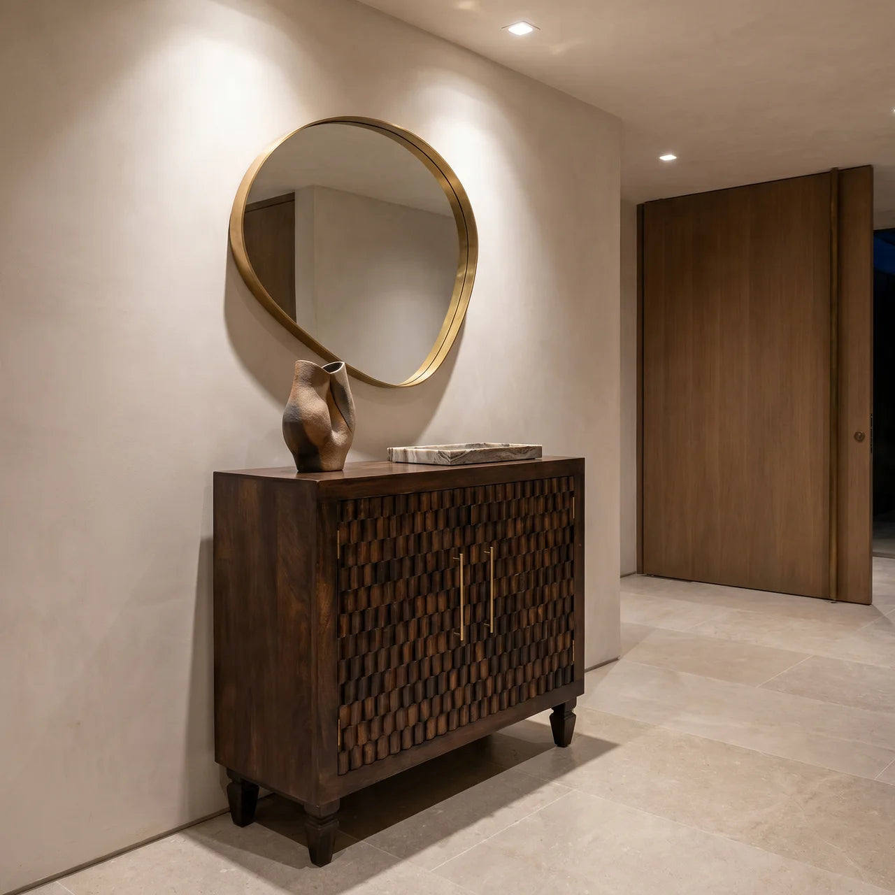 Cadiz Carved Panel Cabinet