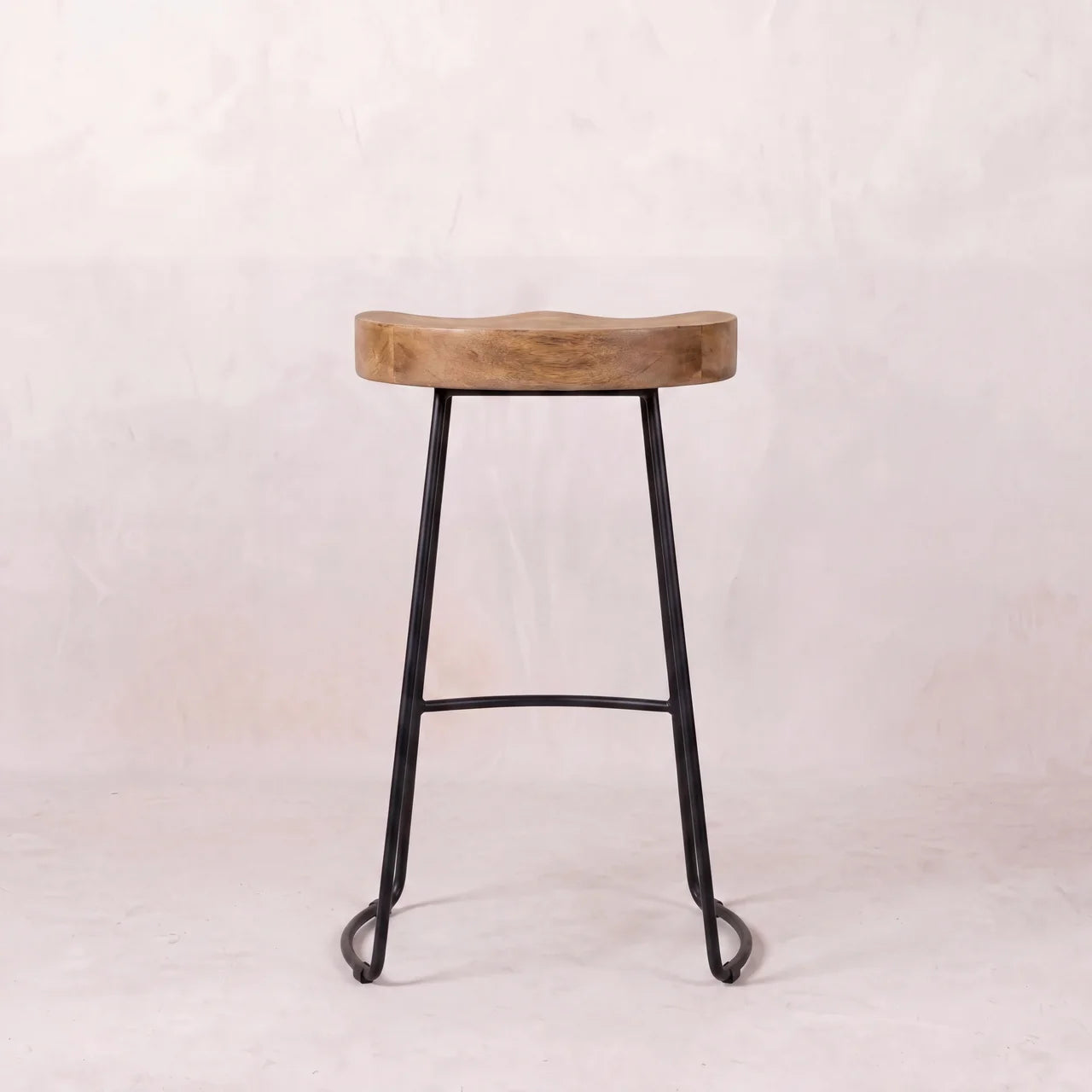 Industrial Chunky Bar Stool