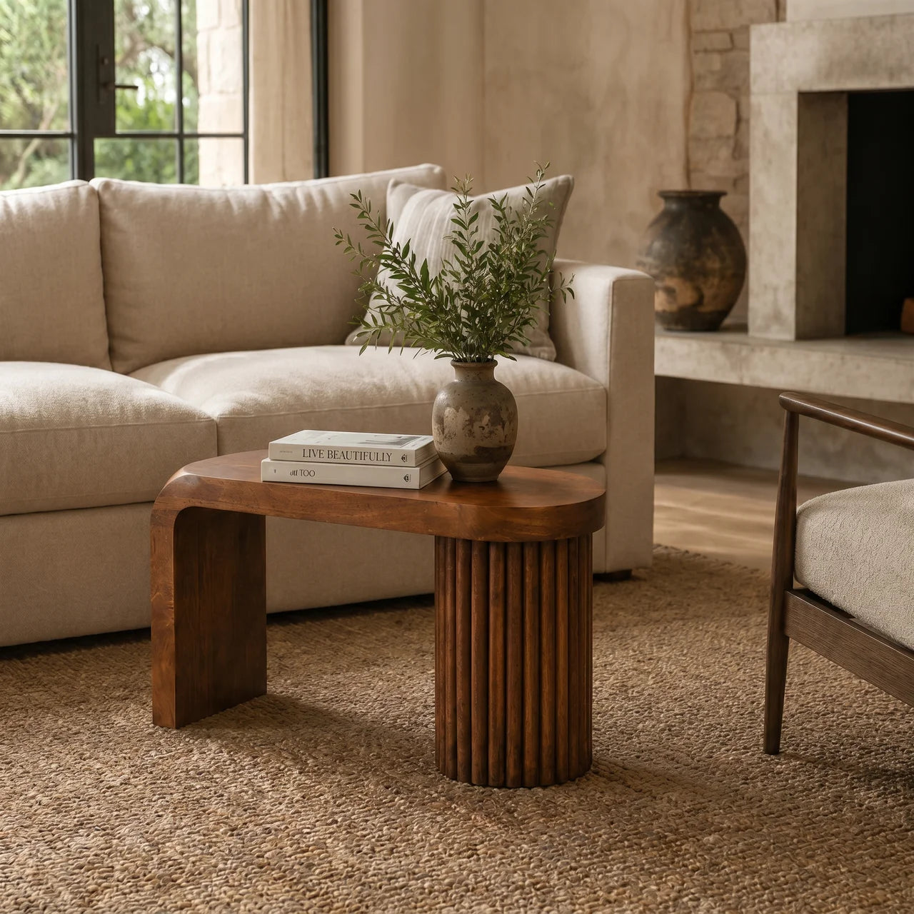 Honey Caramel Serenity Coffee Table