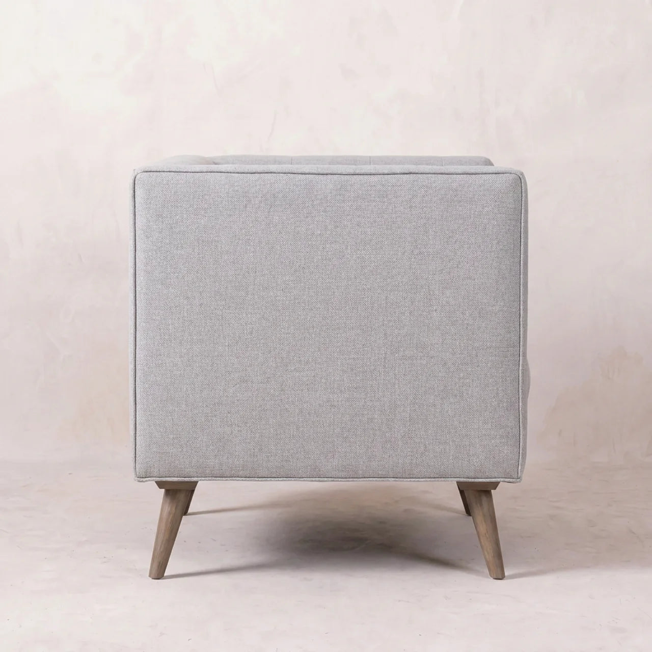 Grey Tweed Armchair