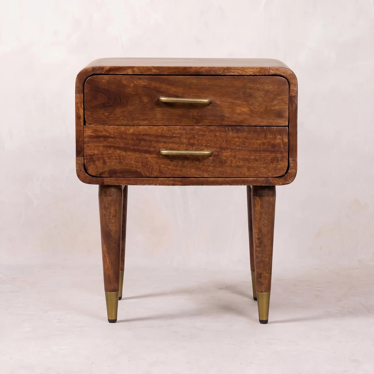 Valenza Two-Drawer Bedside Table
