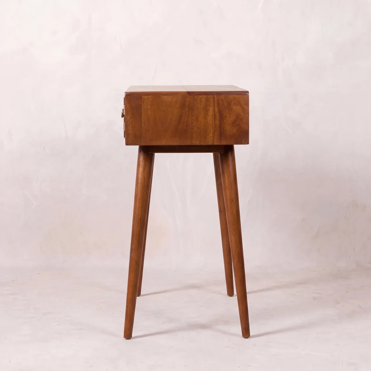Tile Carve Chestnut Console
