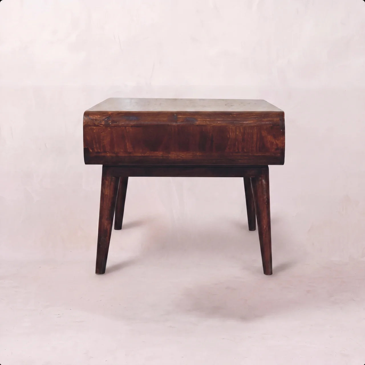 Curved California Walnut Coffee Table
