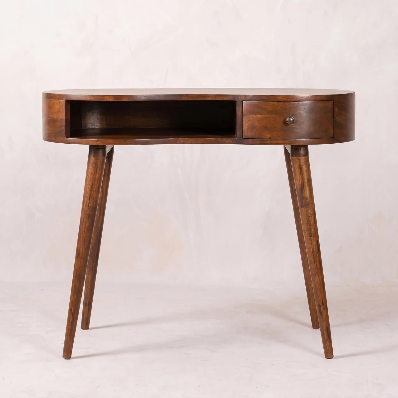 Chestnut Rounded Writing Desk