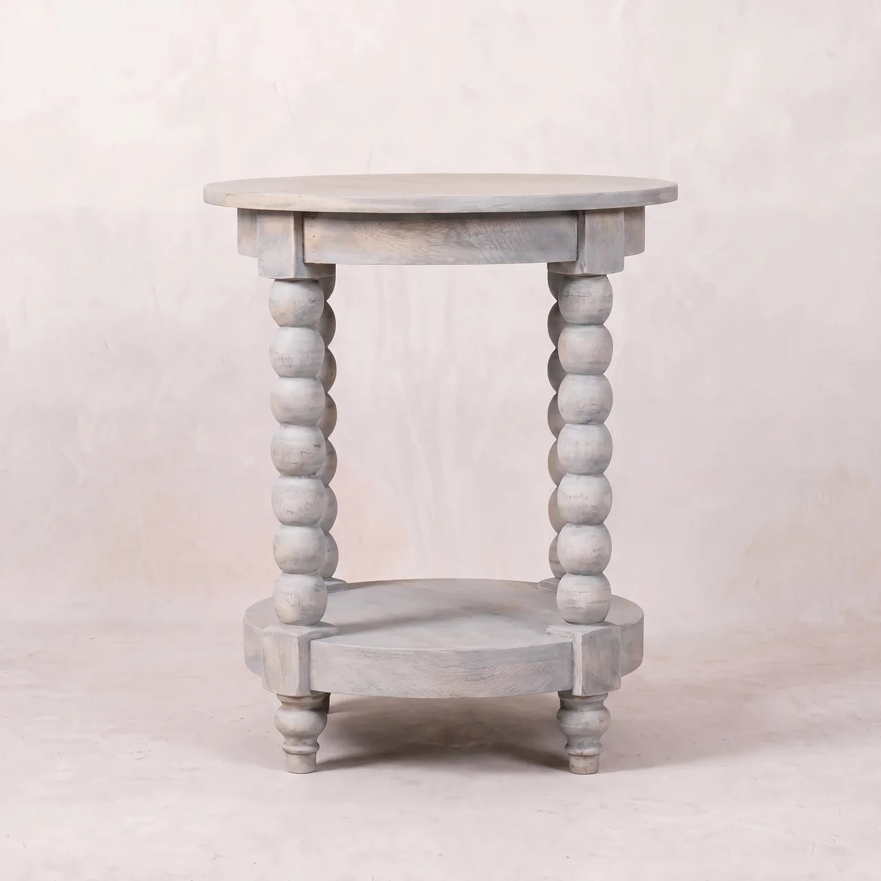Spindle Washed Round Table