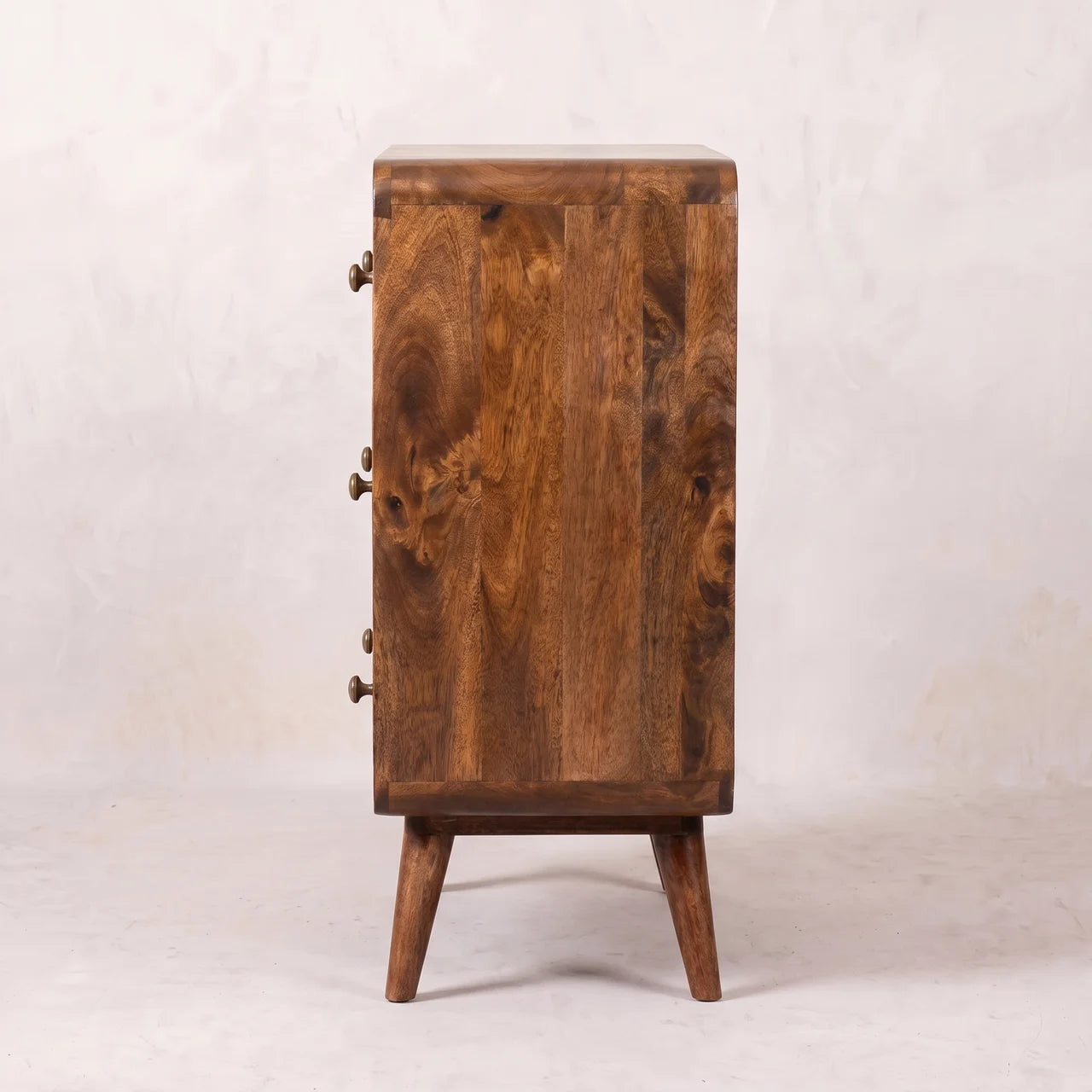 Honey Caramel T-bar Ridged Chest
